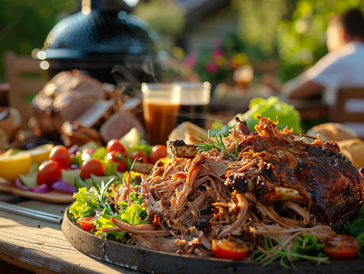 pulled pork barbecue